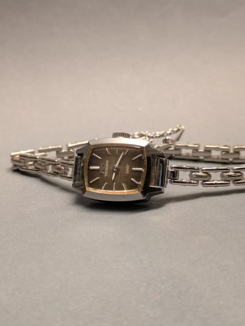 TECHNOS 女仕機械古董錶