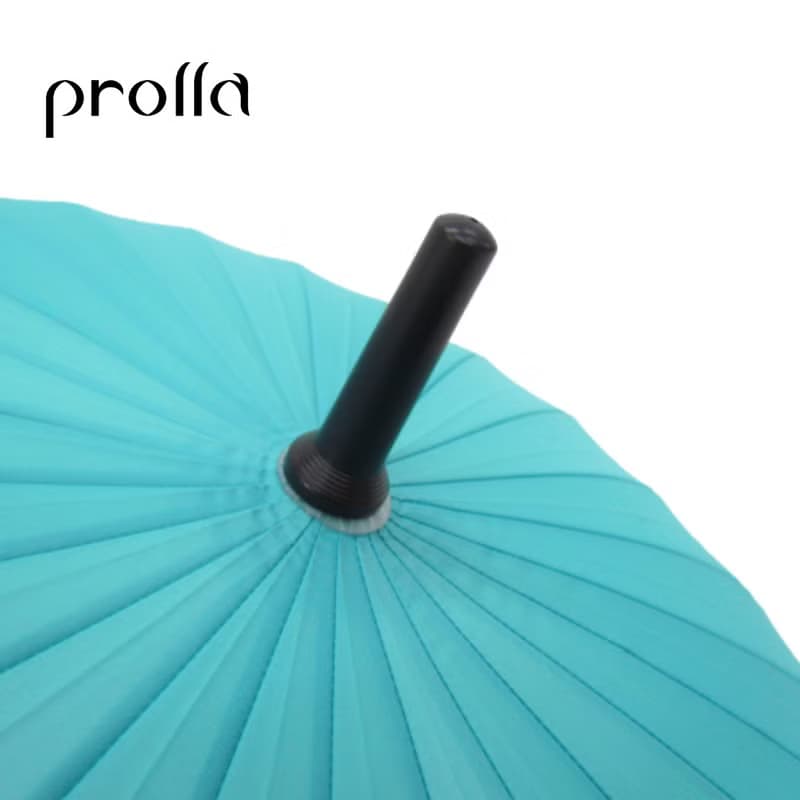 Prolla 日本和風24根直骨傘 復古油紙傘圓弧型 抗UV防風防曬