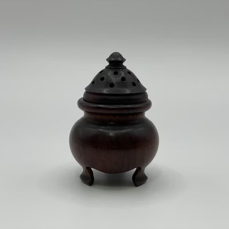 紫檀小香爐・老件