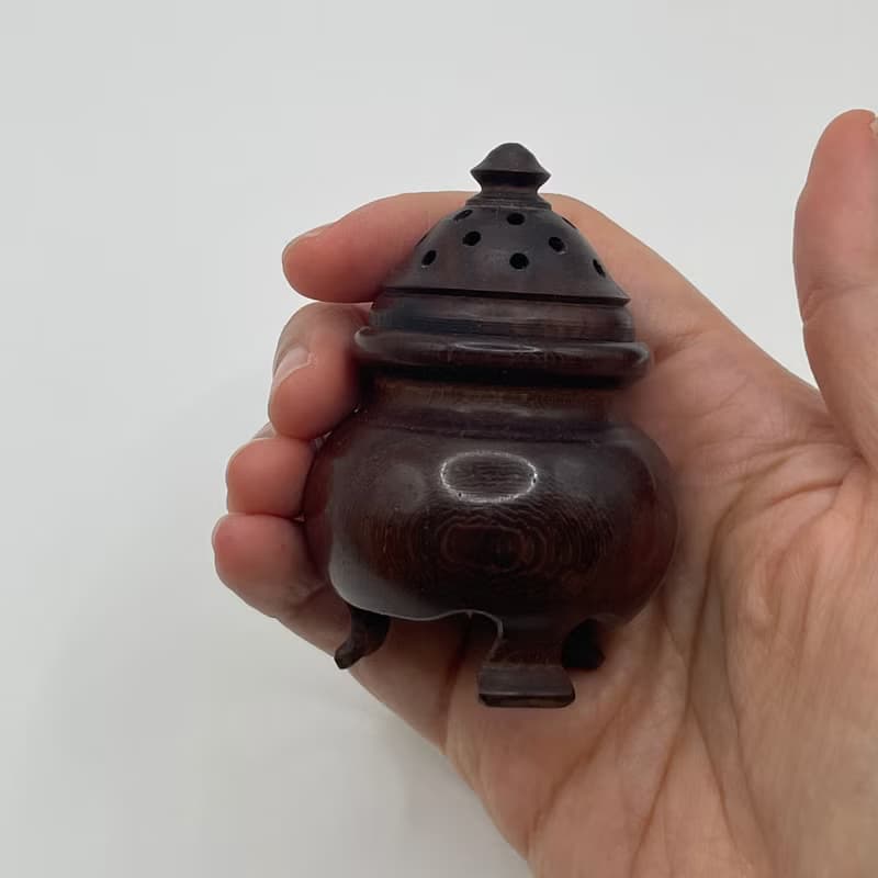 紫檀小香爐・老件