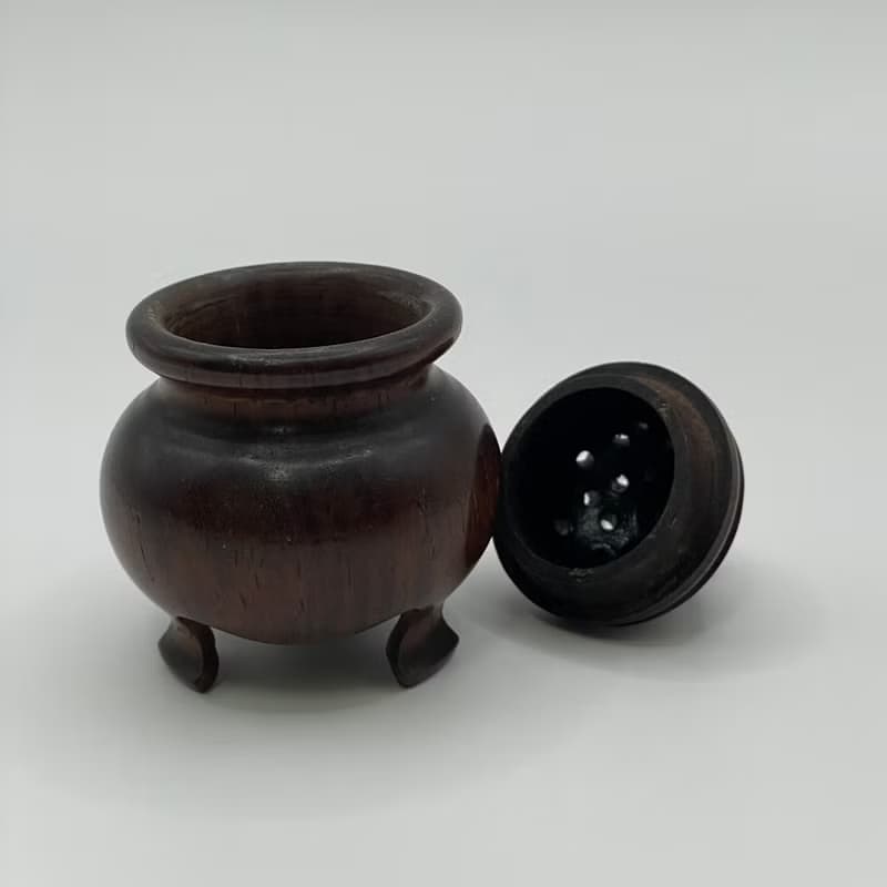 紫檀小香爐・老件