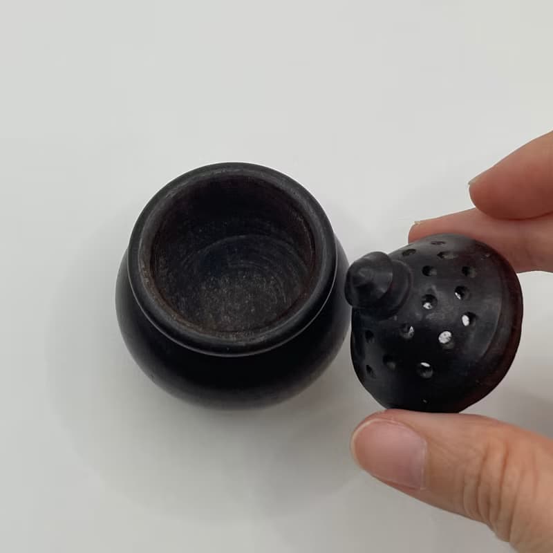 紫檀小香爐・老件