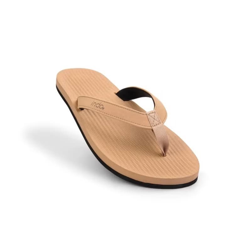indosole 環保拖鞋 經典款 沙漠棕 男