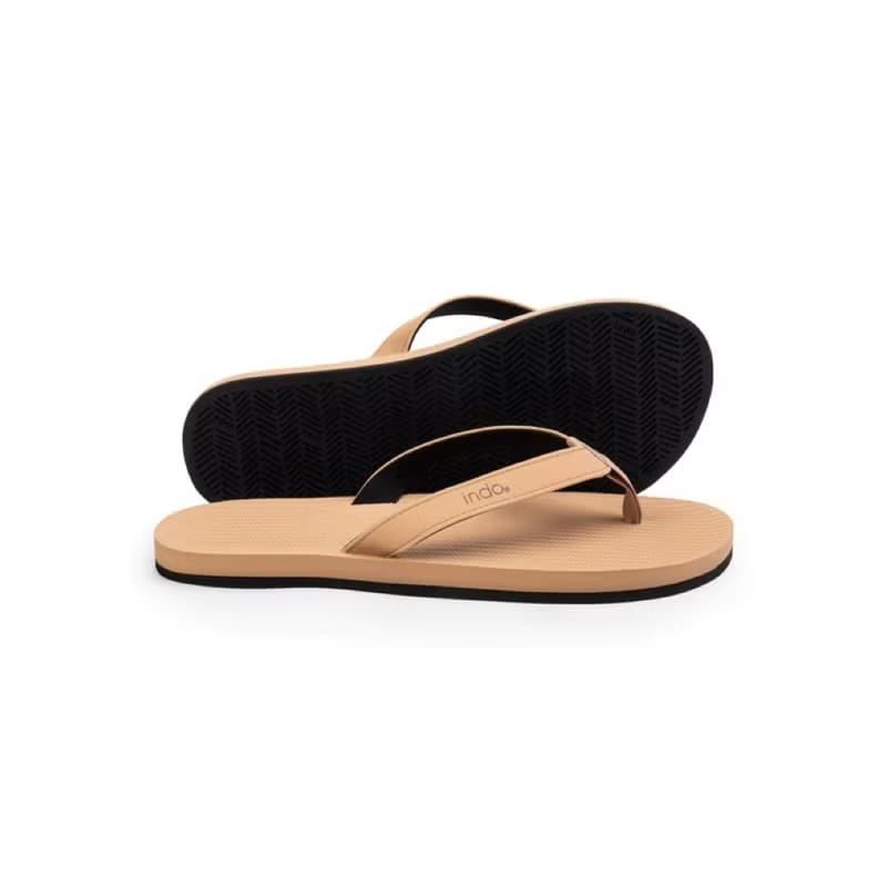 indosole 環保拖鞋 經典款 沙漠棕 男