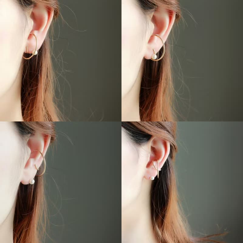 14kgf- multiple ear cuff