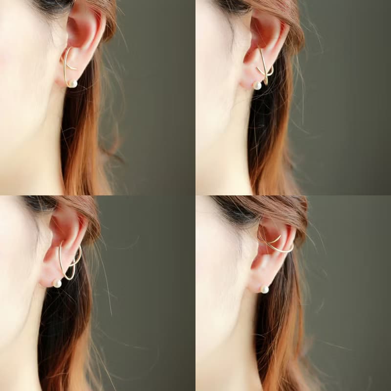 14kgf- multiple ear cuff
