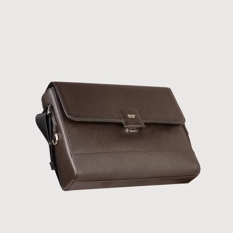 【滿3999送鑰匙圈】巴雷特 橫式斜背包-咖啡色/ BF546-61-GCO