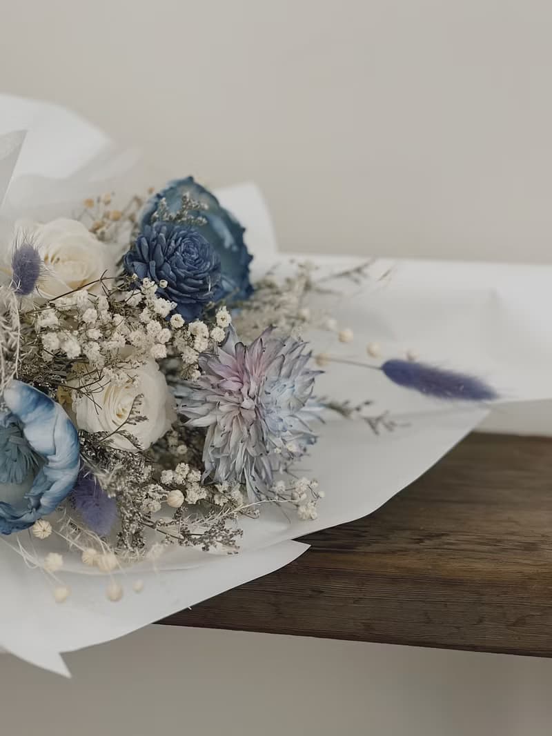 【永生玫瑰花花束】• 情人節/永生玫瑰花/永生玫瑰花花束/玫瑰花