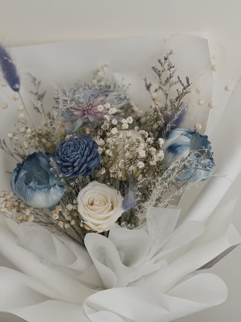 【永生玫瑰花花束】• 情人節/永生玫瑰花/永生玫瑰花花束/玫瑰花