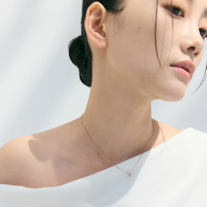 【情人節送禮】Must Have。單鑽項鍊 抗敏醫療鋼