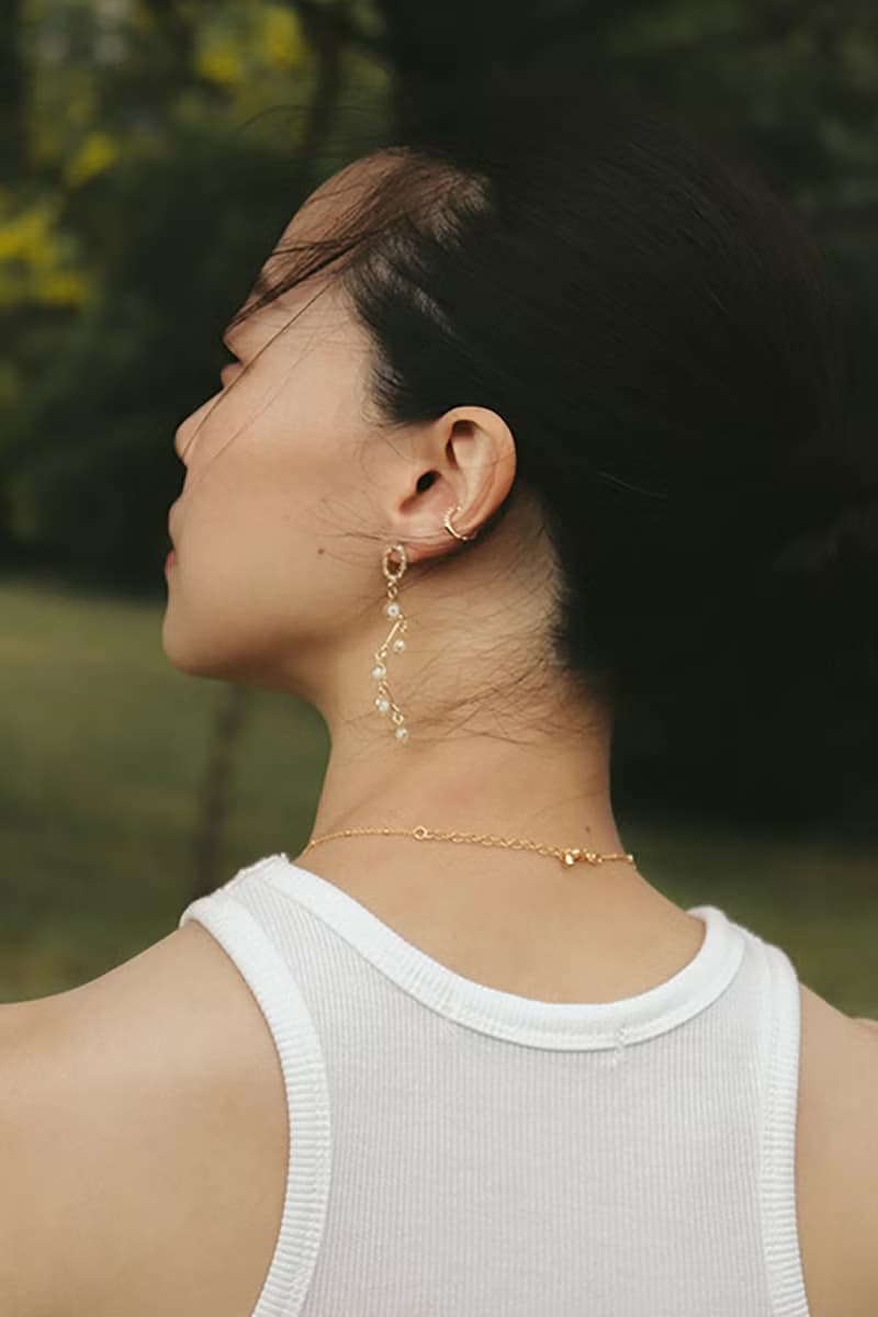 vingtsix水中泡泡耳環/925耳針 耳夾 樹脂 夾式耳環 珍珠 婚禮