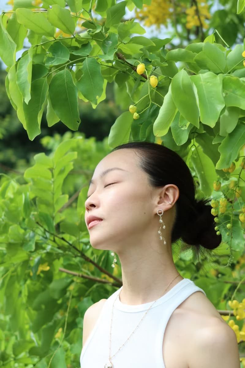 vingtsix水中泡泡耳環/925耳針 耳夾 樹脂 夾式耳環 珍珠 婚禮