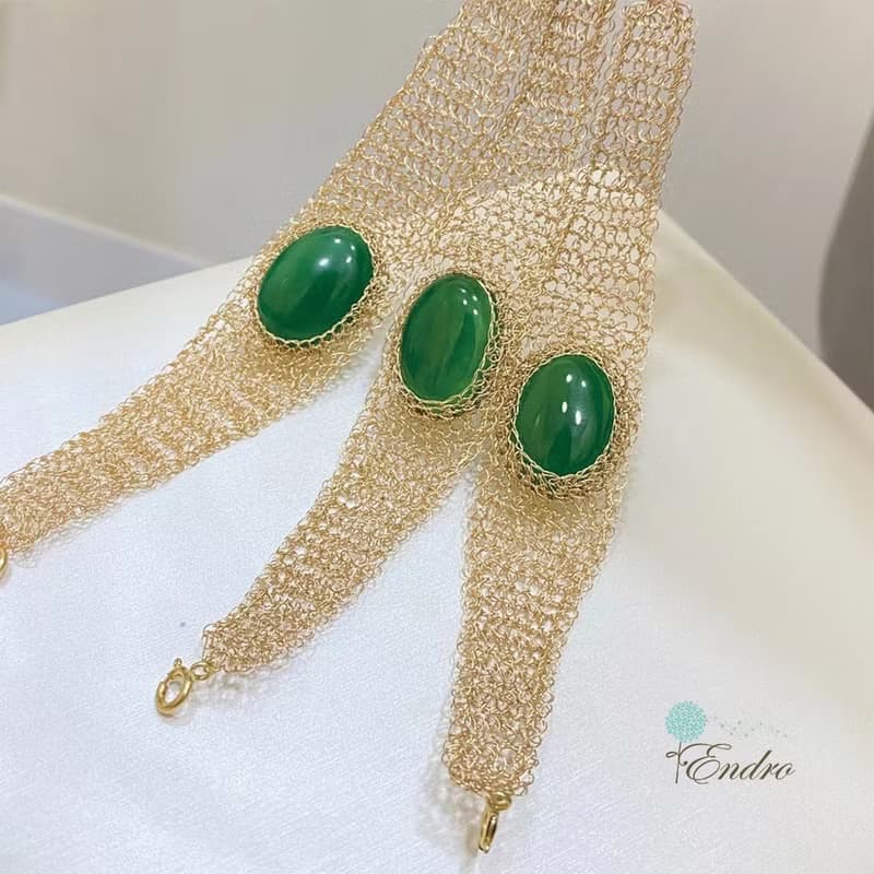 ENDRO ACC 經典綠玉髓手鍊