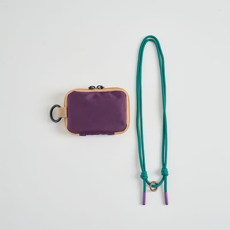 Camp wallet / Dark purple