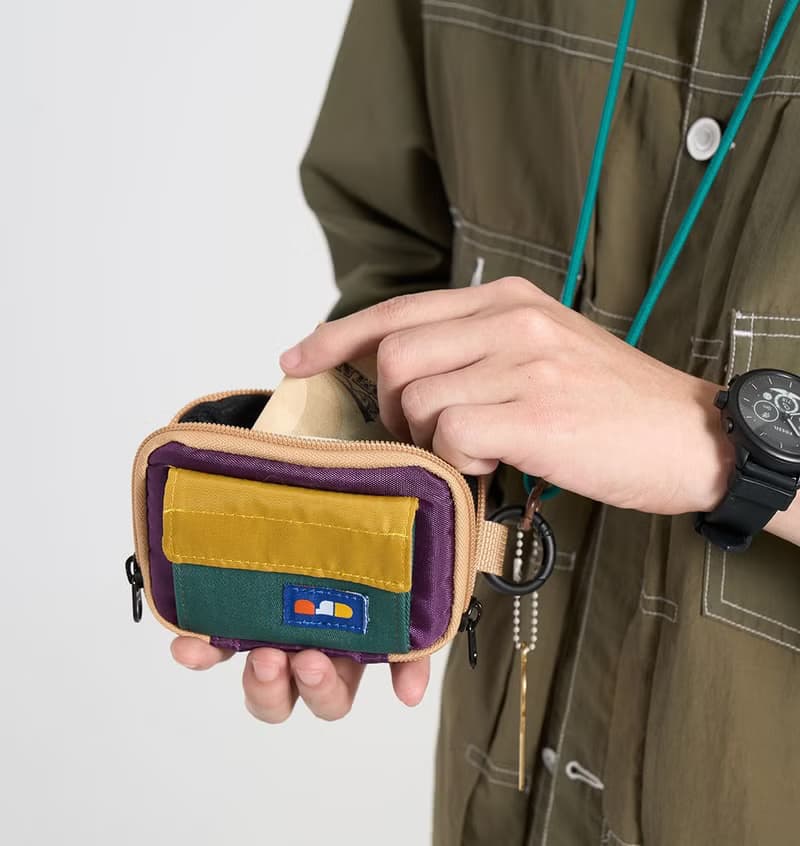 Camp wallet / Dark purple