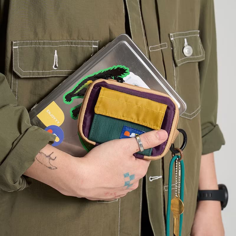 Camp wallet / Dark purple