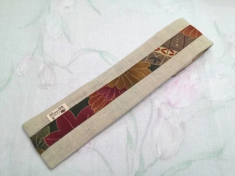 餐具組隨身收納袋 筷套F02-023~獨特設計手工縫製