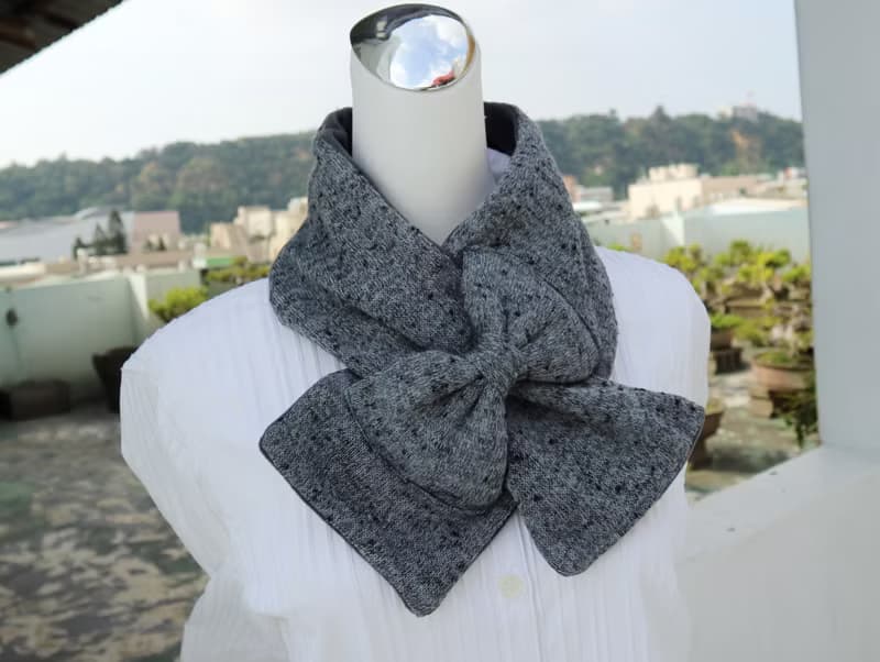 可調式短圍巾.保暖圍脖 雙面雙色 大人.小孩均適用