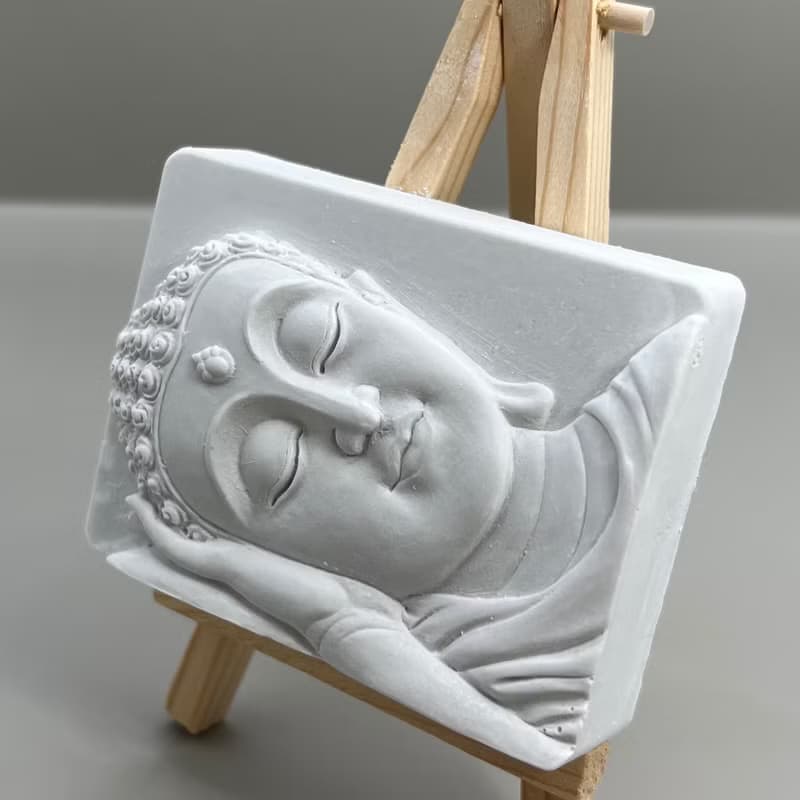 清水模軟裝設計 佛像擺飾(十一) 香氛擺件 水泥軟裝 附木架