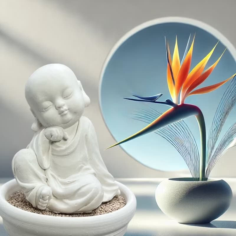 靜謐之美學 淨念吉祥小佛之(一念)小盤套組  精緻台灣文創禮品