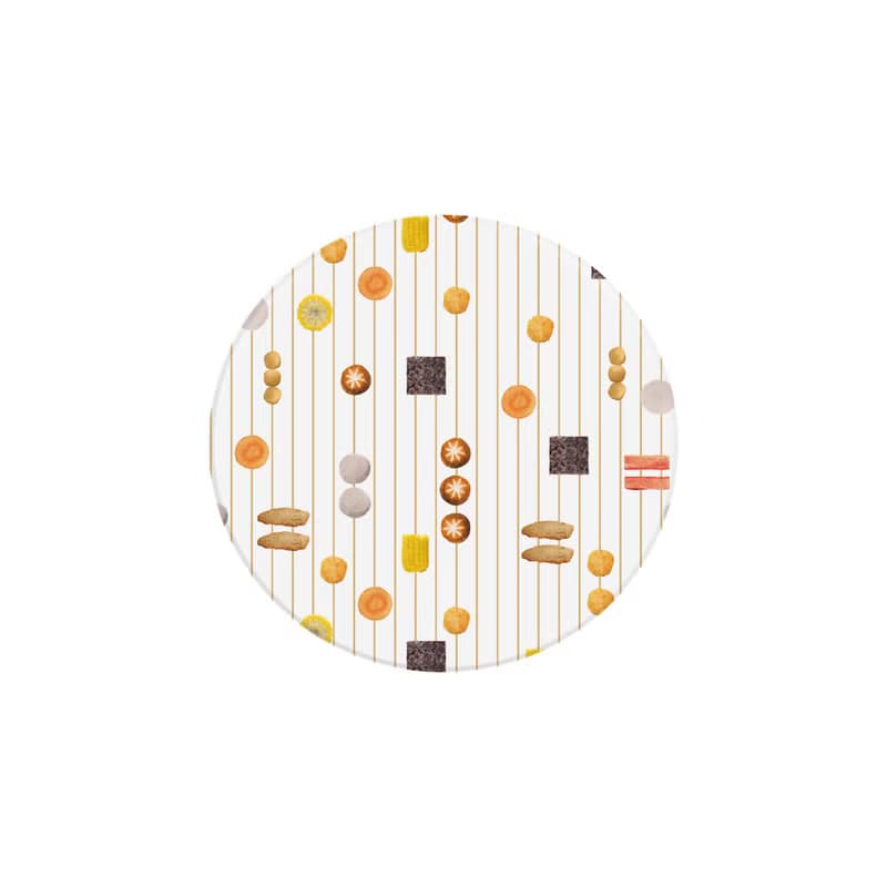 【錦源興】關東煮陶瓷吸水杯墊 l 底部防滑 鶯歌陶瓷製 禮物 新居