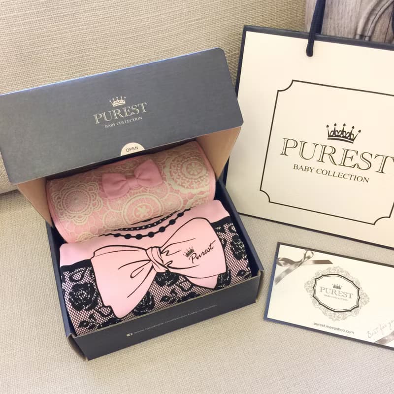 PUREST 時尚小貴婦 長袖 寶寶彌月禮盒組 嬰兒 新生兒 滿月送禮