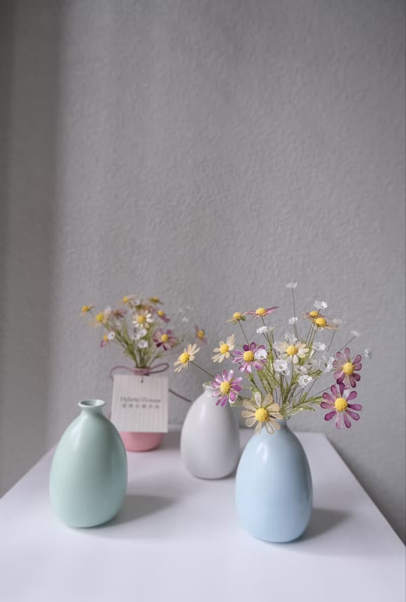 瓶子裡的春天_小雛菊