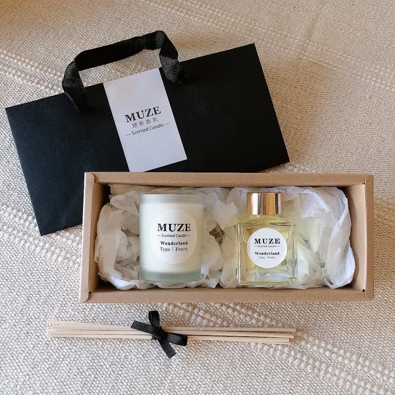 【送禮推薦】經典香氛系列1+1禮盒組 香氛蠟燭60g+擴香瓶50ml