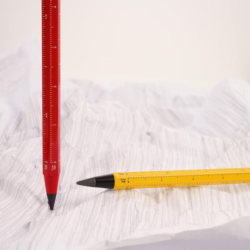 【畢業禮物】永恆多功能HB鉛筆(20公里書寫長度)(紅色)
