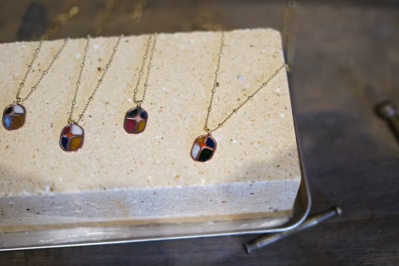 Aurora 尋光 紅銅琺瑯項鍊