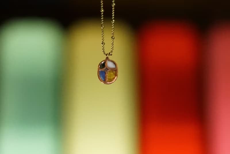 Aurora 尋光 紅銅琺瑯項鍊