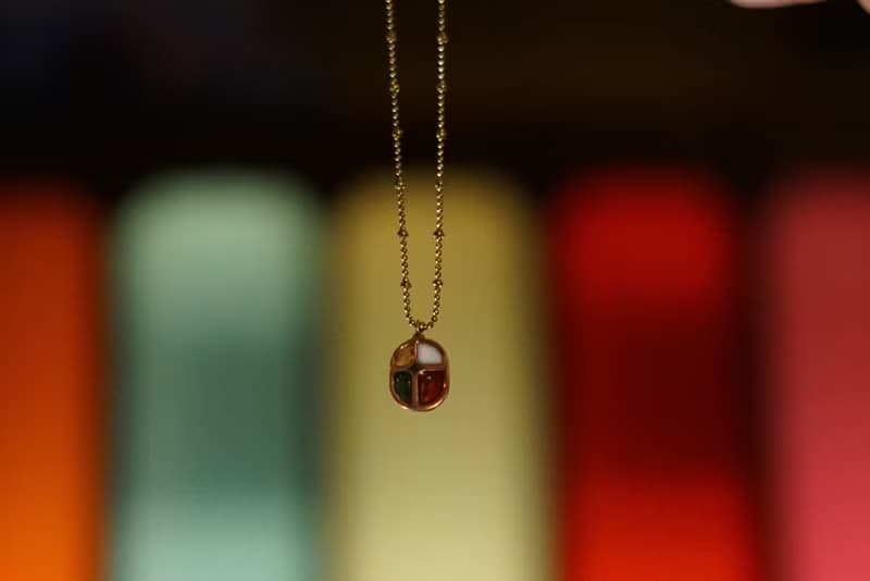 Aurora 尋光 紅銅琺瑯項鍊