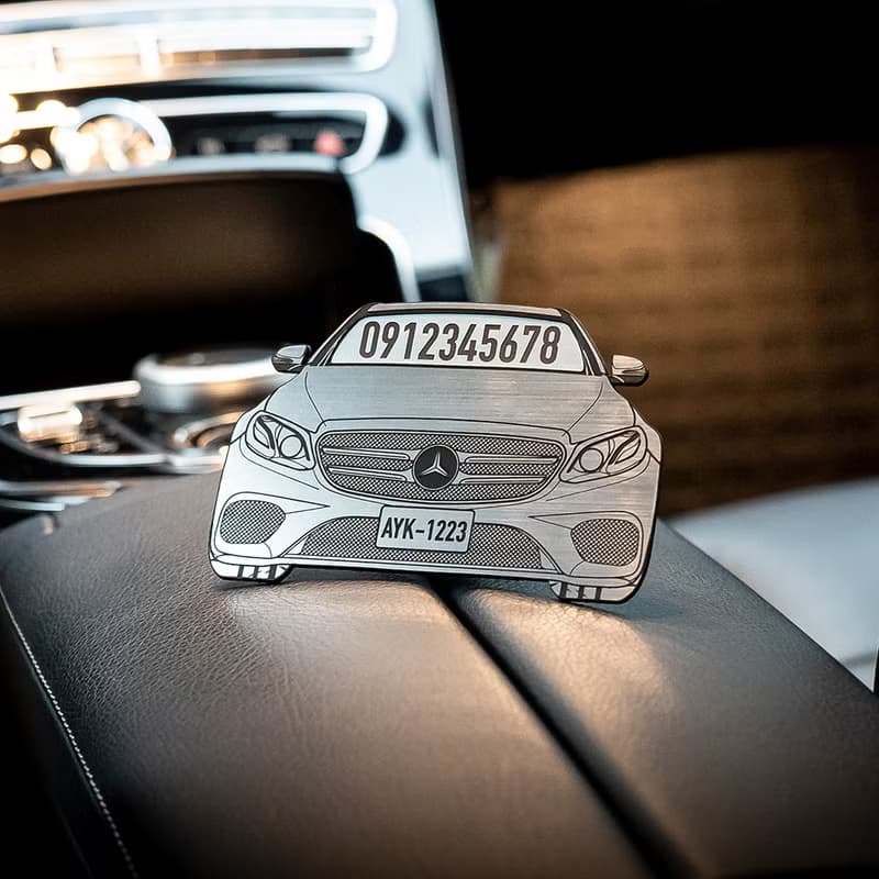【專屬 訂製禮】刻劃回憶臨時停車卡-車頭款
