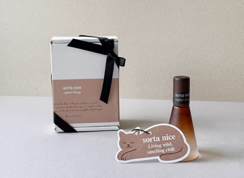 聖誕禮盒  香氛噴霧 × 小貓香氛片  |  這一刻 世界不急