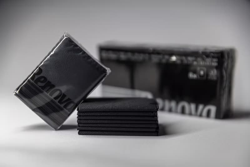 Renova黑標清潔用手帕紙巾-黑色無味時尚送禮首選品味百搭 大容量