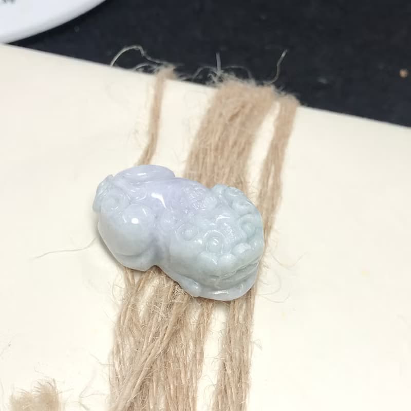 【招財神獸】春帶彩翡翠戰神貔貅|天然緬甸玉翡翠A貨| 送禮