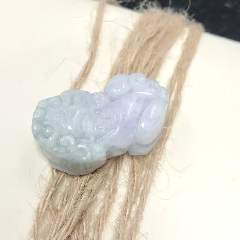 【招財神獸】春帶彩翡翠戰神貔貅|天然緬甸玉翡翠A貨| 送禮