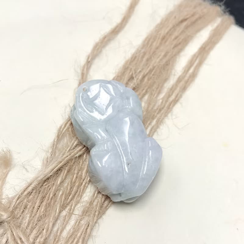 【招財神獸】春帶彩翡翠戰神貔貅|天然緬甸玉翡翠A貨| 送禮