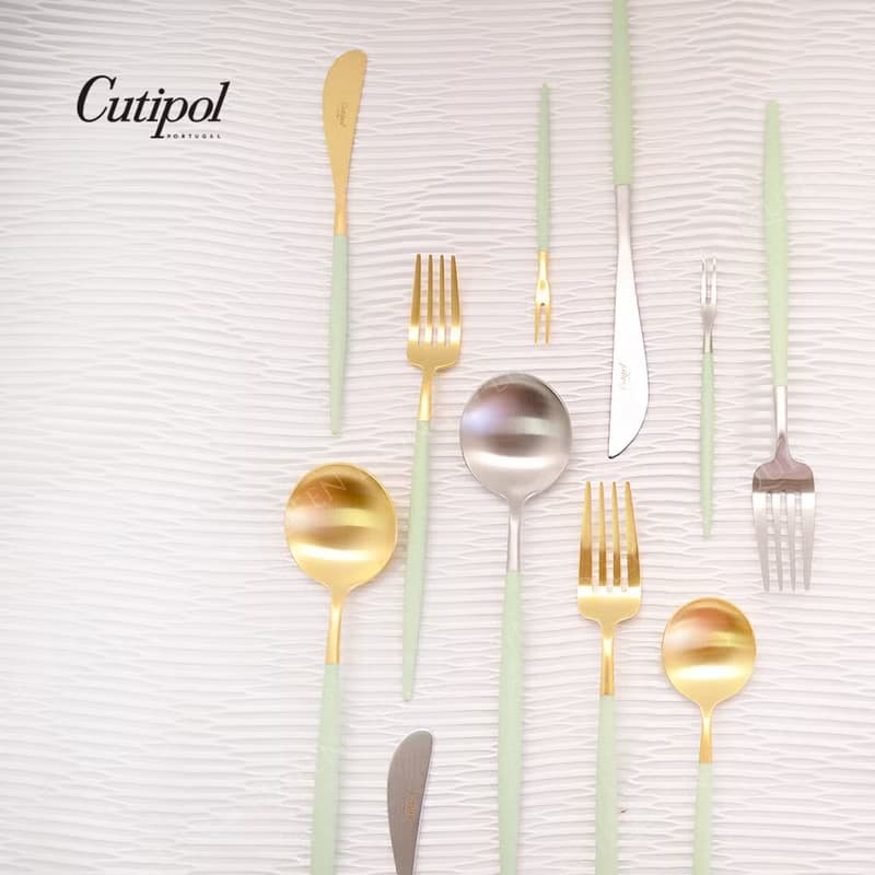 葡萄牙Cutipol GOA系列青玉柄22cm主餐刀