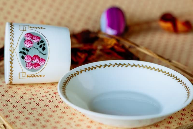 新藝術玫瑰開光濃縮咖啡杯 - 西洋古董