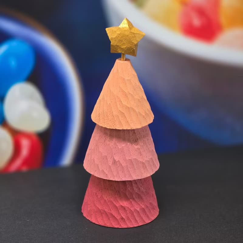 聖誕樹木雕創作
