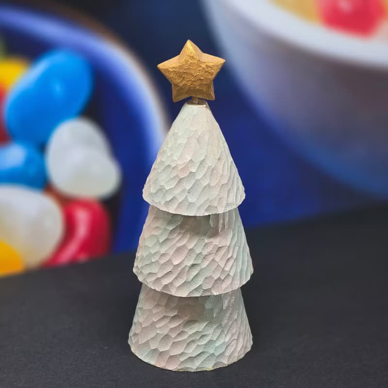 聖誕樹木雕創作
