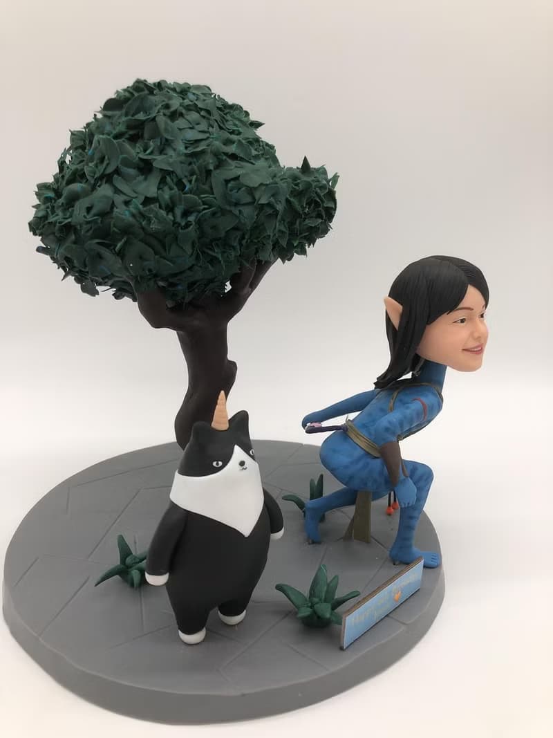 變身阿凡達 場景 生日禮物、友情禮物、阿凡達公仔