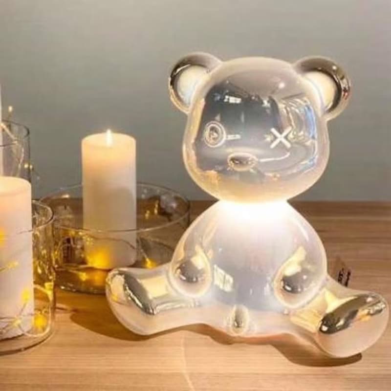 【品味時尚】QEEBOO 泰迪男孩造型燈 - 特別款金屬色 (共2色)