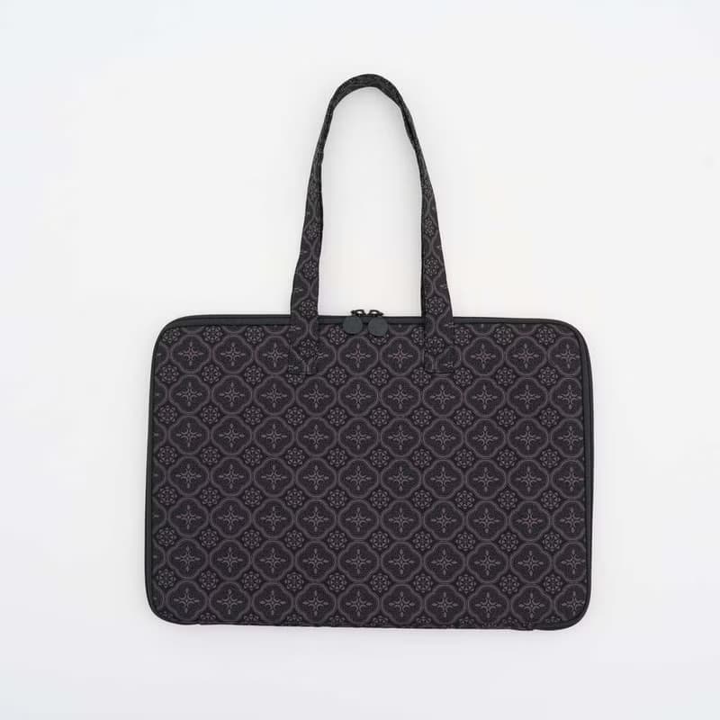 15.5吋筆電收納包-差旅款/玻璃海棠/紳士黑色(15、16吋筆電適用)