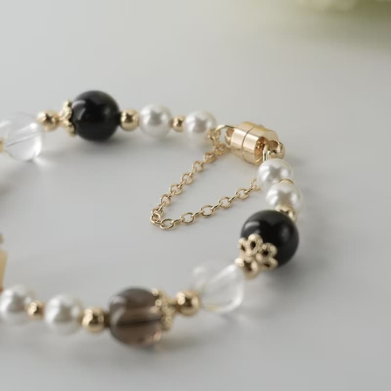 貓貓好朋友手鍊 | 珍珠奶茶