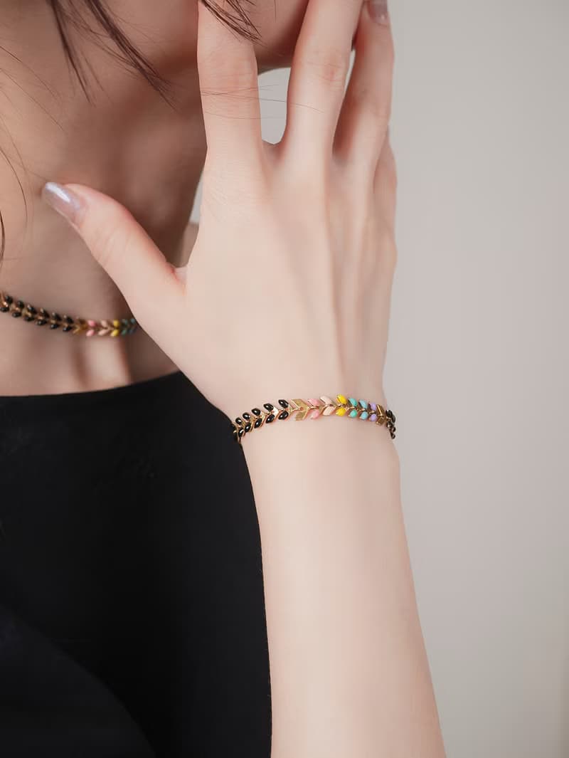 PRIDE 系列 - 黑彩虹 * LGBT 遊行 彩虹 黃銅 項鍊 手鍊 戒指