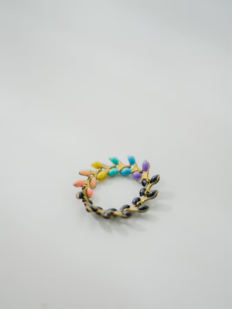 PRIDE 系列 - 黑彩虹 * LGBT 遊行 彩虹 黃銅 項鍊 手鍊 戒指