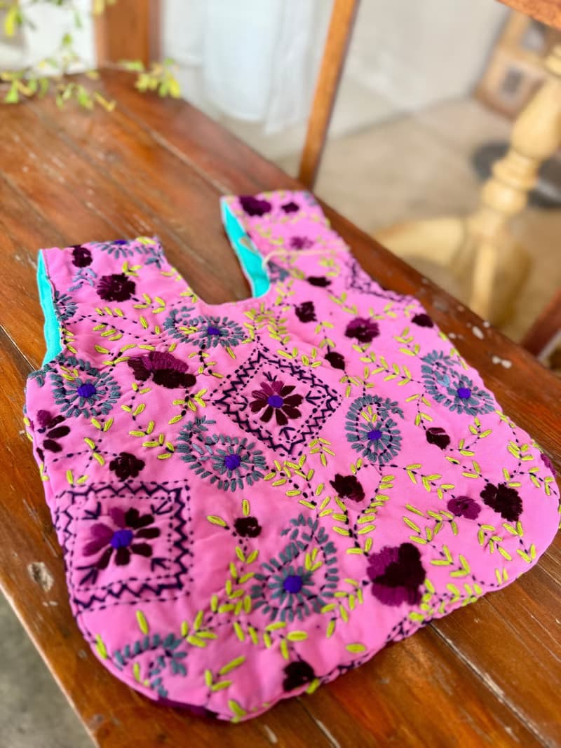 手工刺繡 花卉 手提包 小包 包包 手袋 手提袋