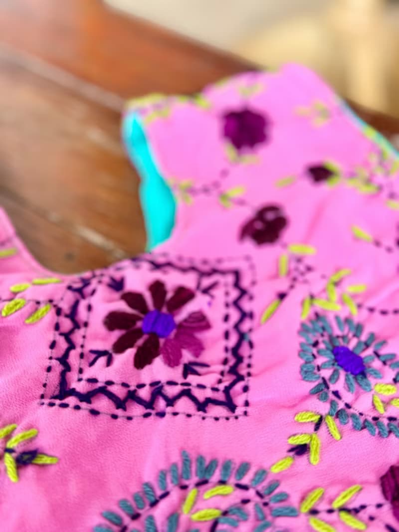 手工刺繡 花卉 手提包 小包 包包 手袋 手提袋